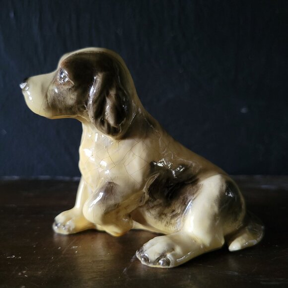Vintage Mortens Studio Sitting English Setter Figurine Statue Sculpture 2.875" - Picture 2 of 7